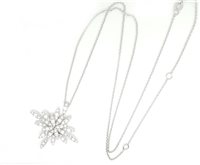 Halskette Medea Dame in Gold Diamante 0.99 Ct TOAAU - TOAAU